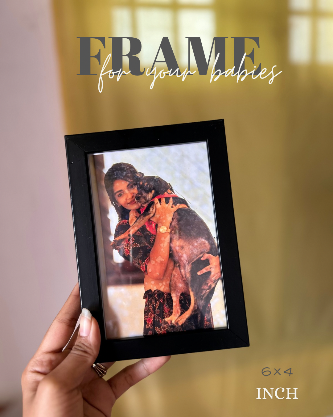Pet frames for pet lovers