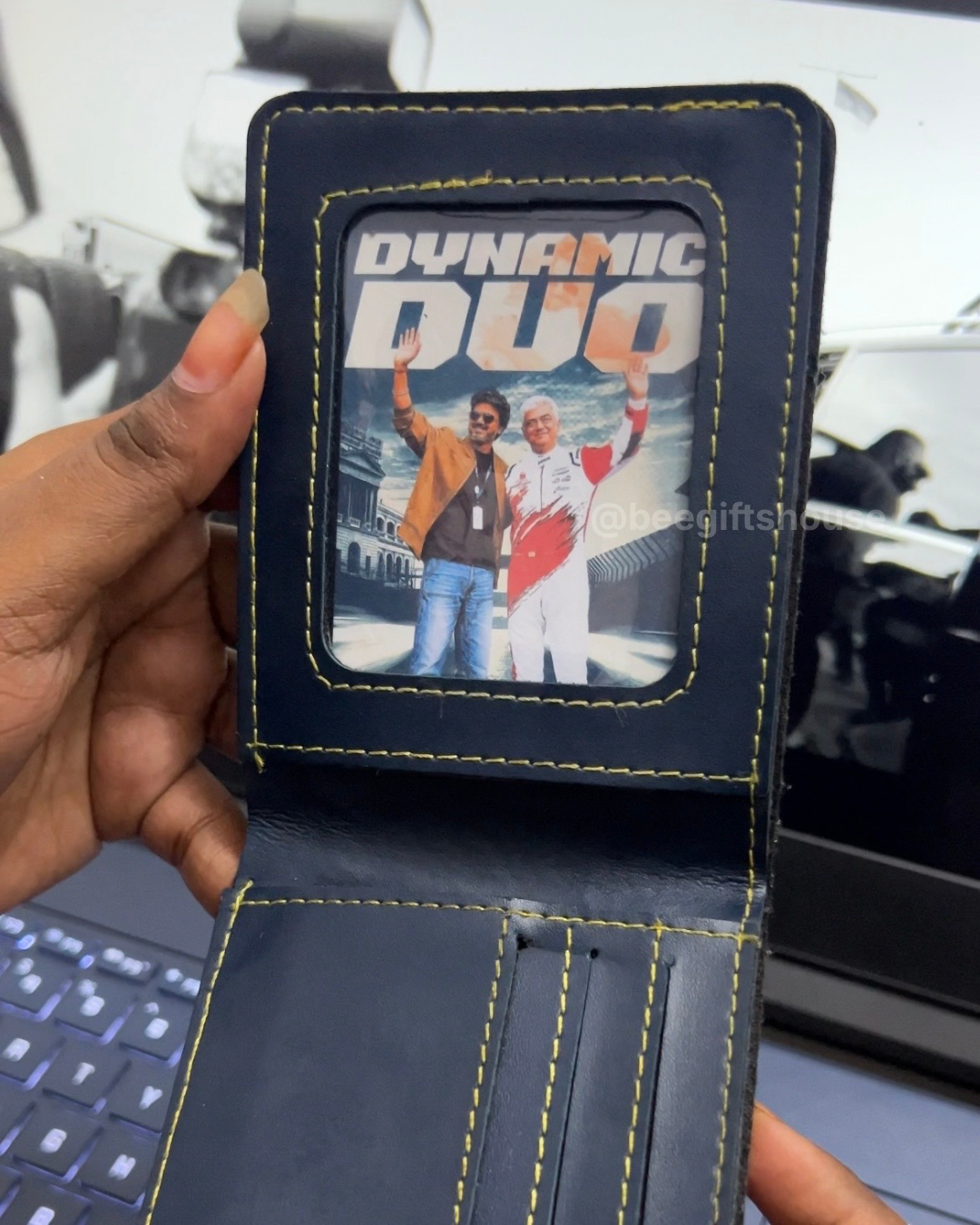 Thala thalapathy wallet card - single side