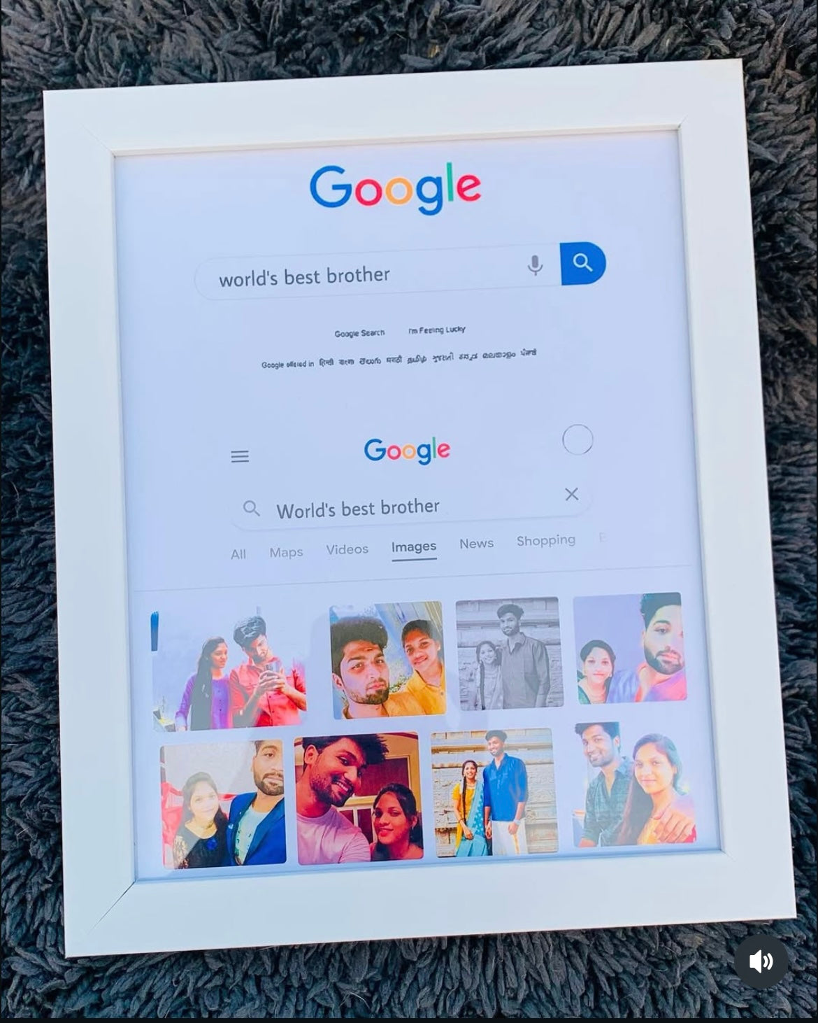 Google frame | Google never lie
