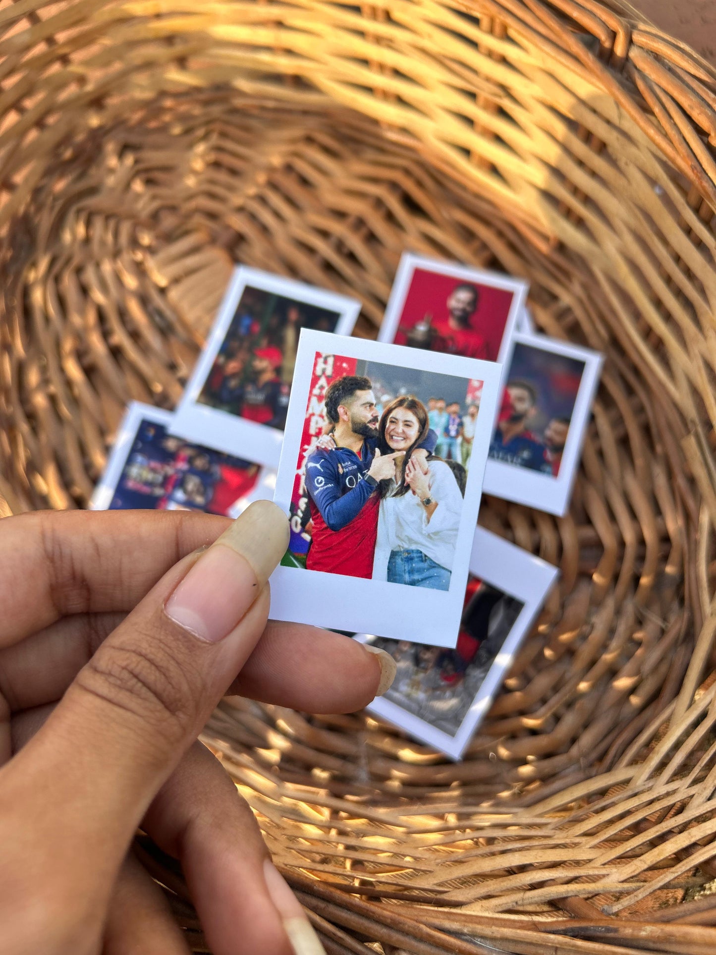 RCB baby Polaroids