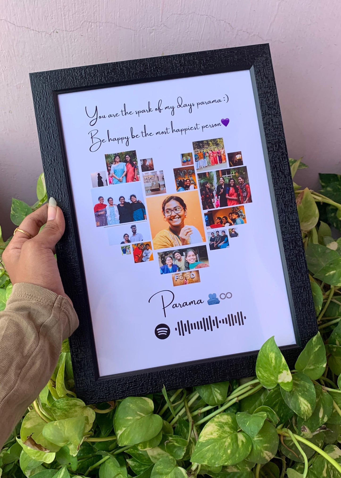 Heart theme frame