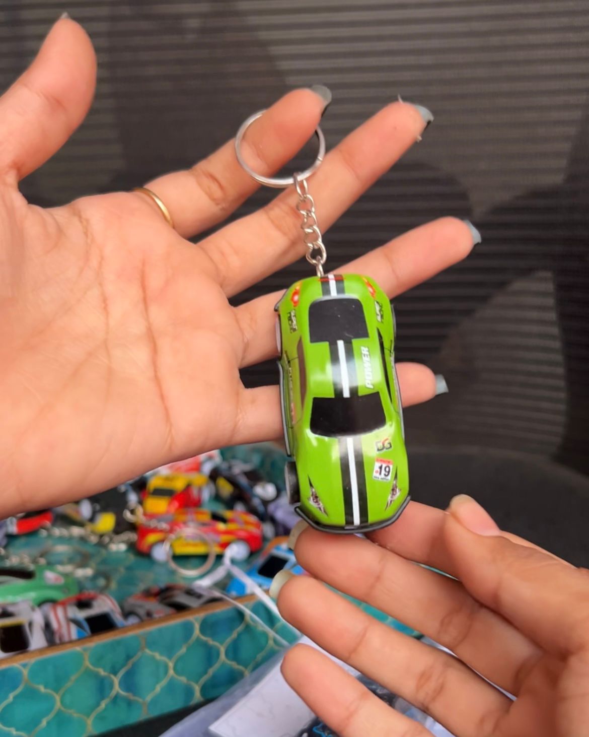 Car keychain( for kids hamper)