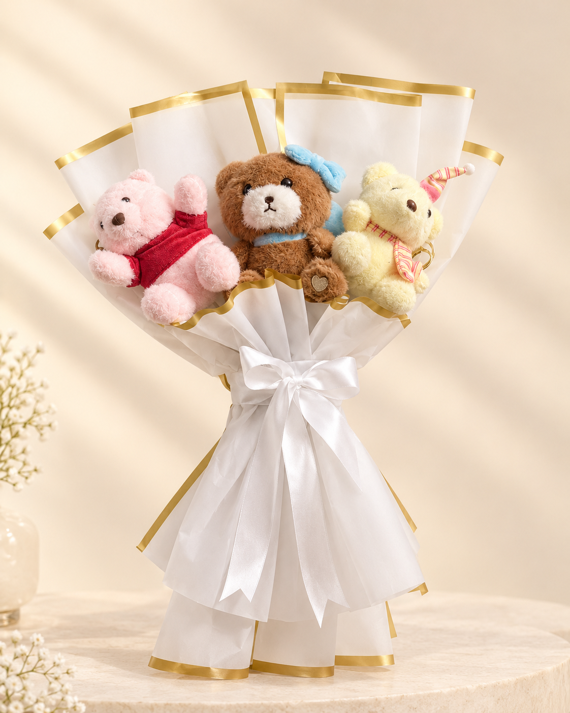 Plushie bouquet medium version 🧸🎀