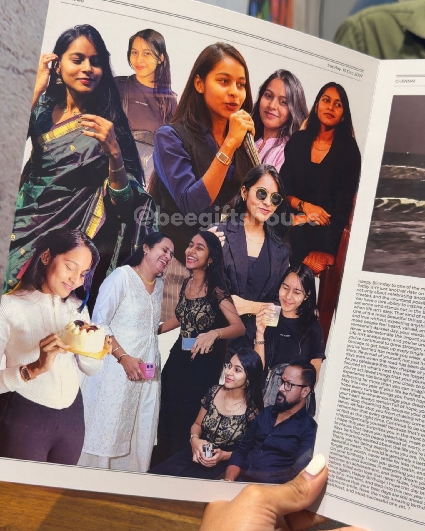 Birthday post NEWSPAPER