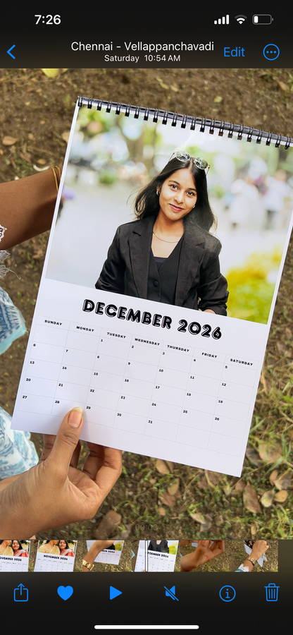 Wall hanging Calender