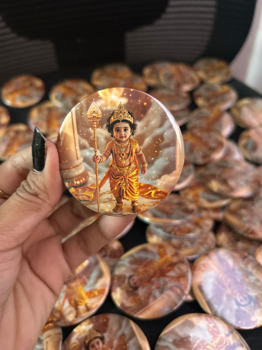 Murugar fridge magnet