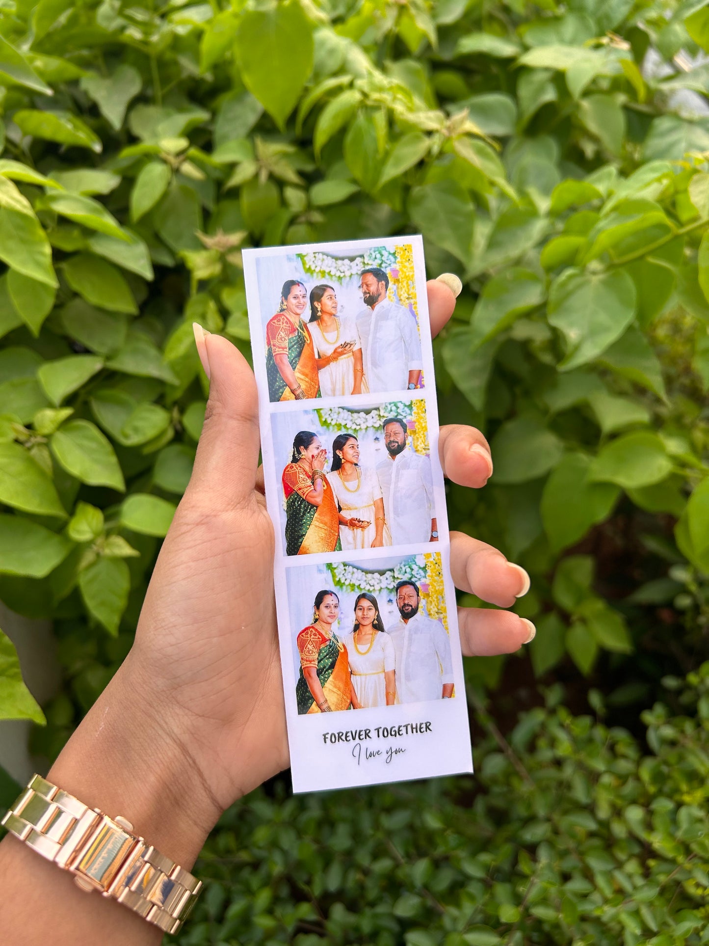 Memory photo strips