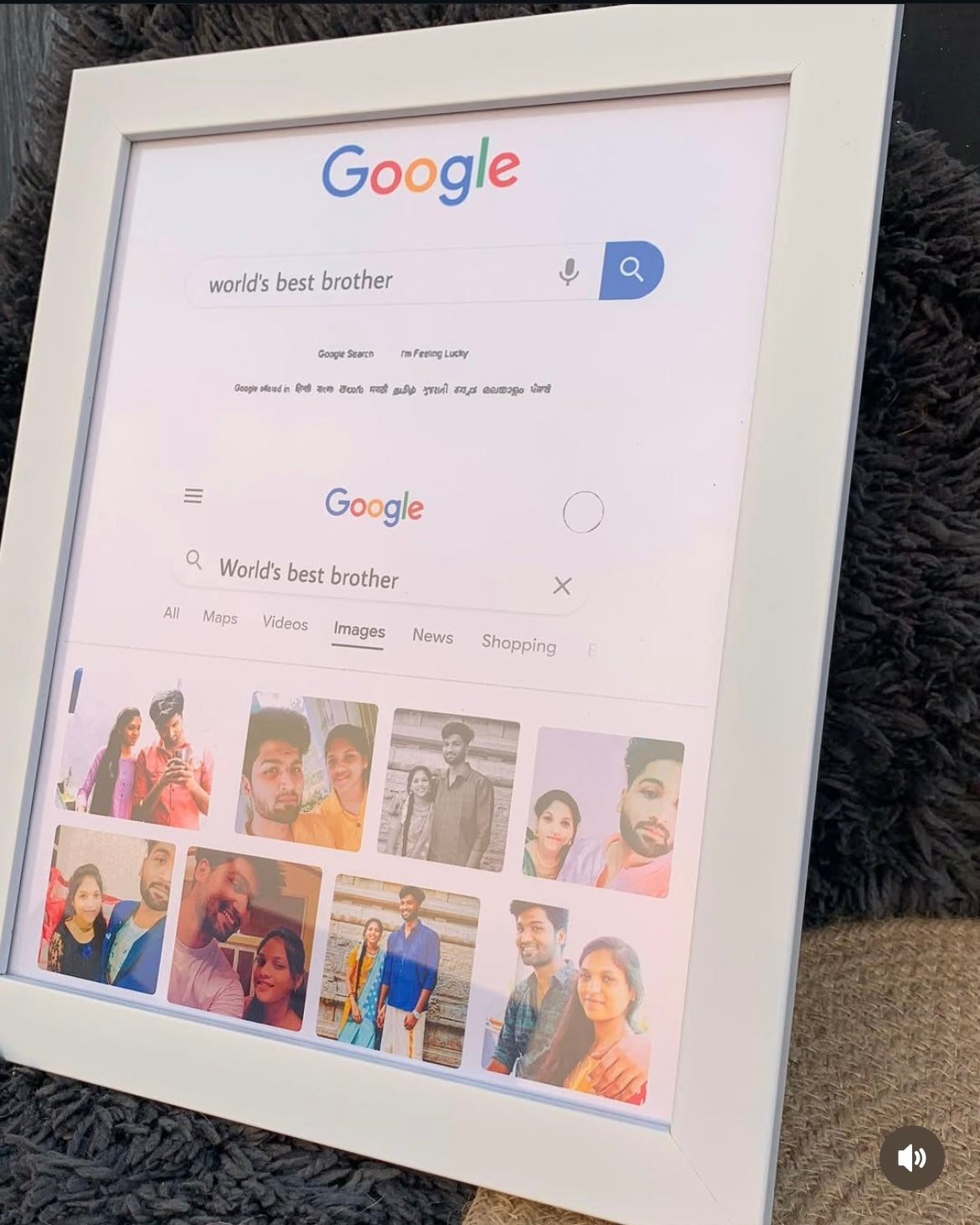 Google frame | Google never lie