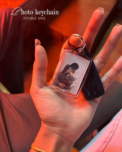 Photo keychain ( double side )