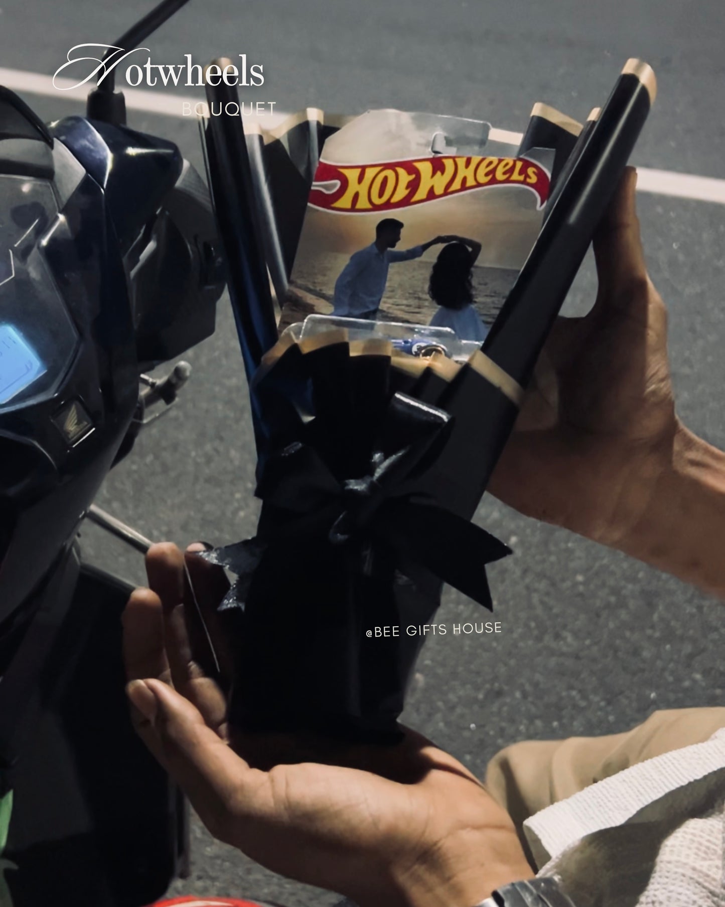 Hot wheels bouquet - personal touch