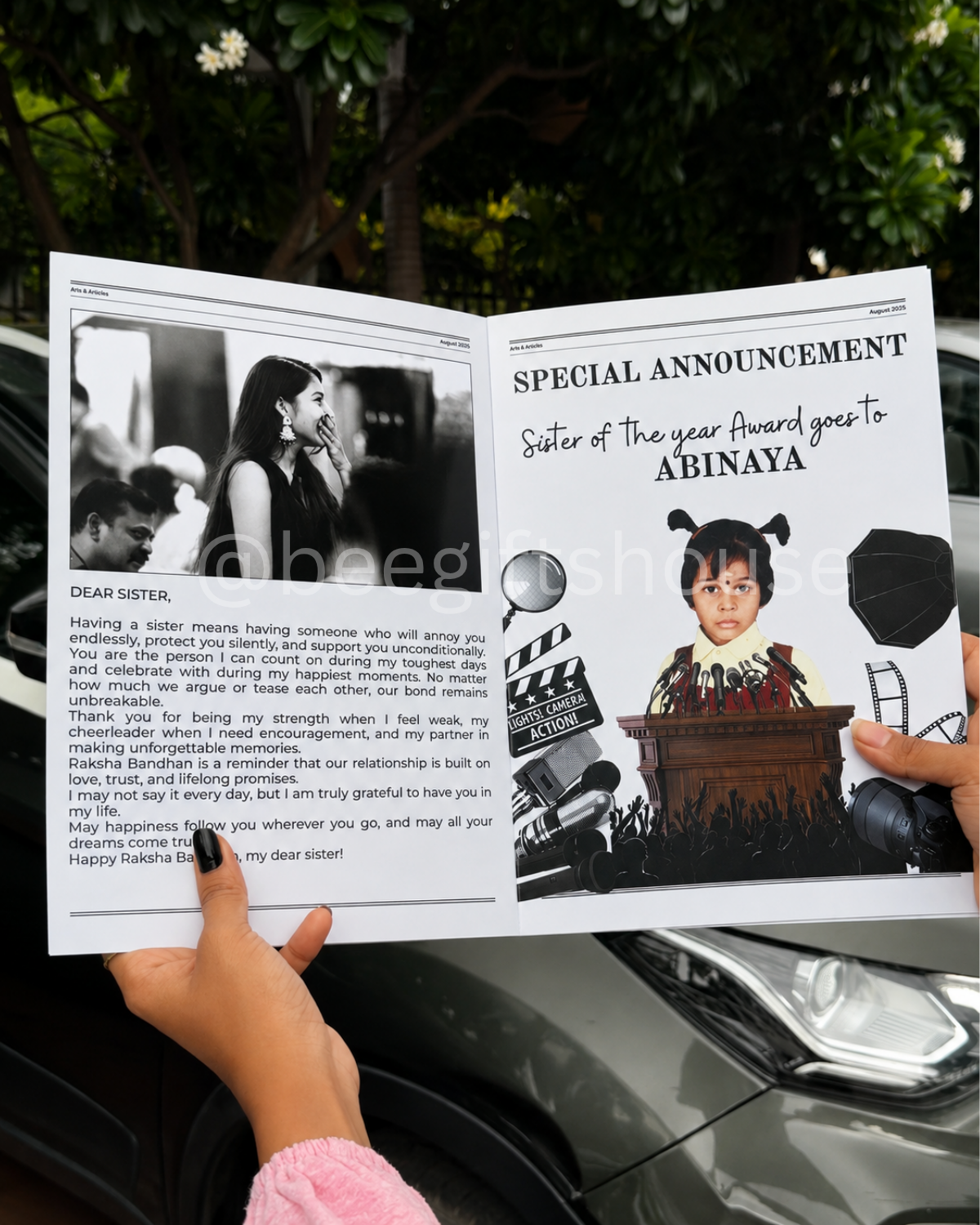 Best Sister newspaper