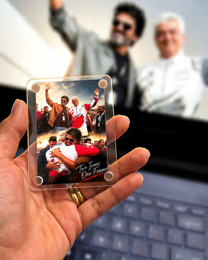 THALA x THALAPATHY acrylic fridge magnet - single side