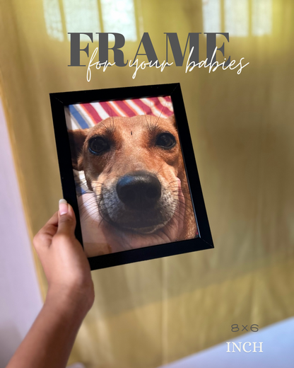 Pet frames for pet lovers