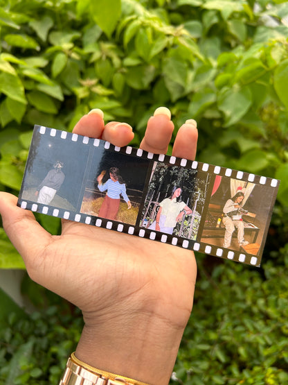 Film roll photo strip