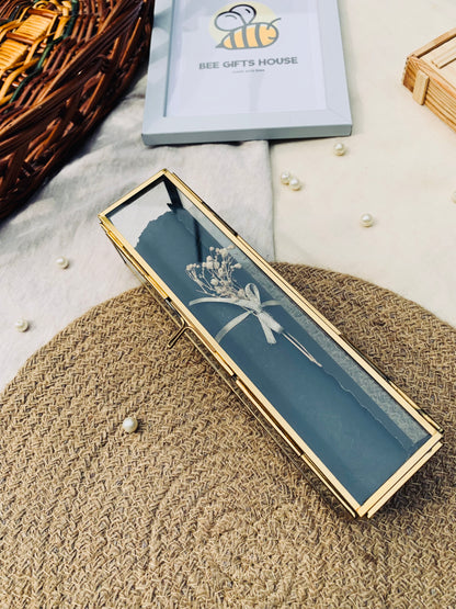 Vintage letter scroll box