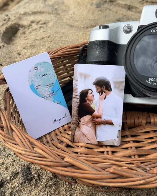 Wallet card - distance love