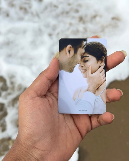 Wallet card - Where we met