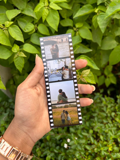Film roll photo strip