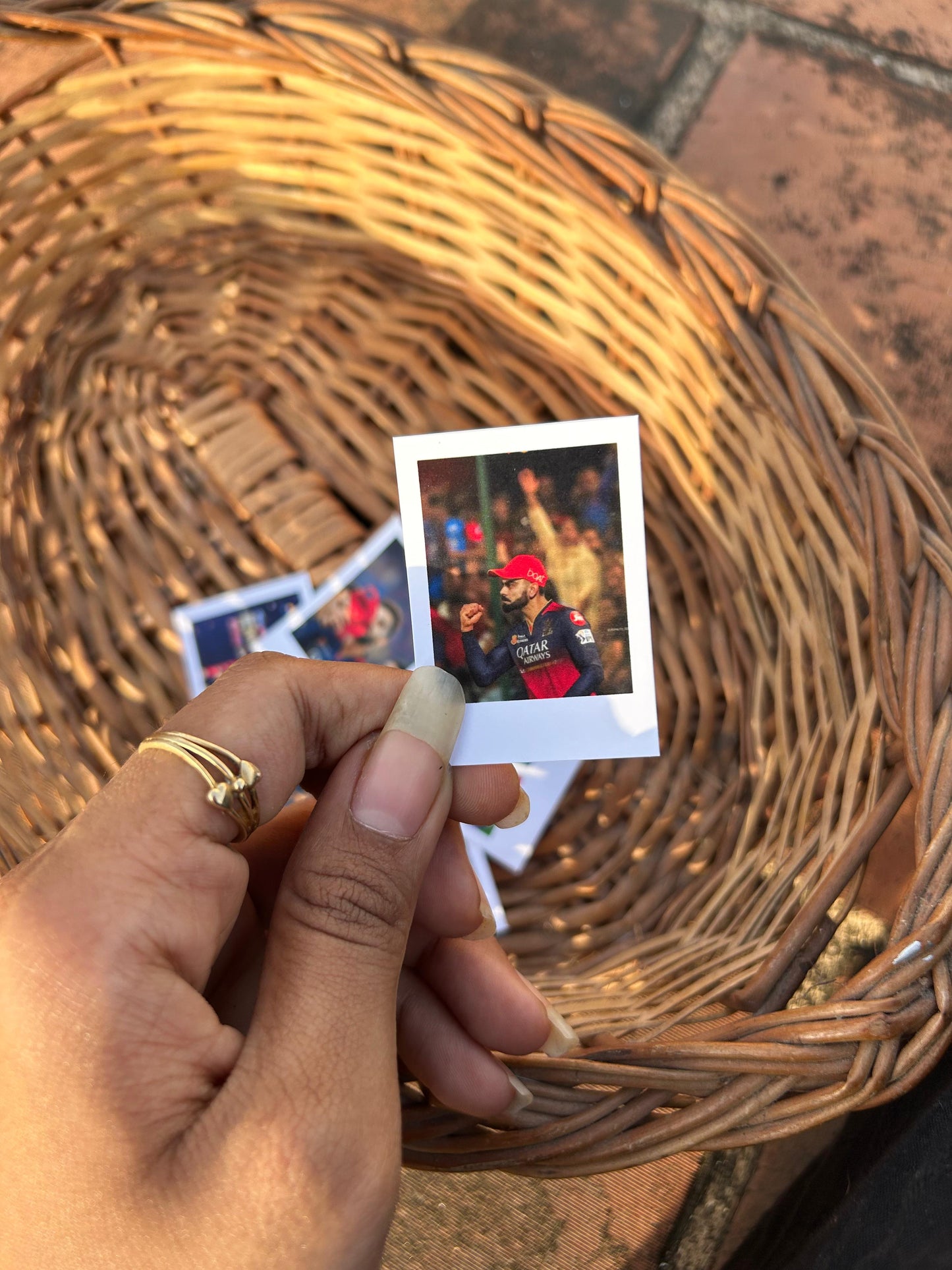 RCB baby Polaroids