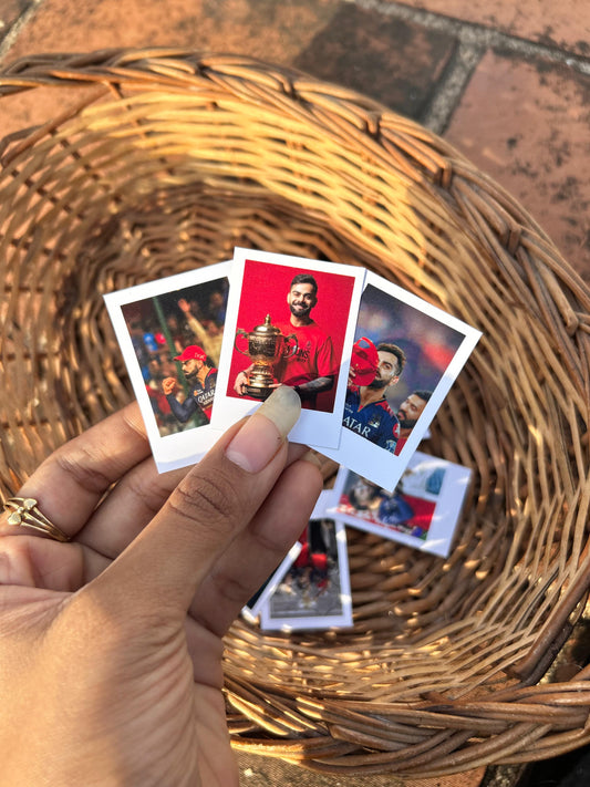 RCB baby Polaroids