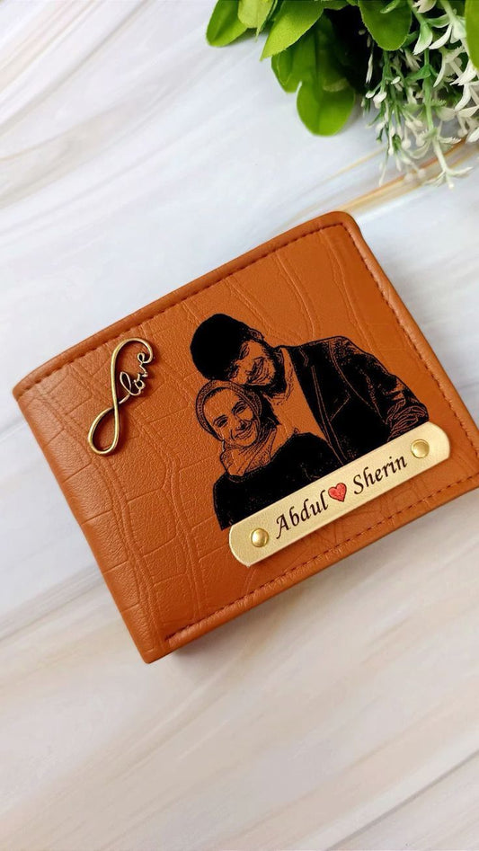 Personalised wallet with photo