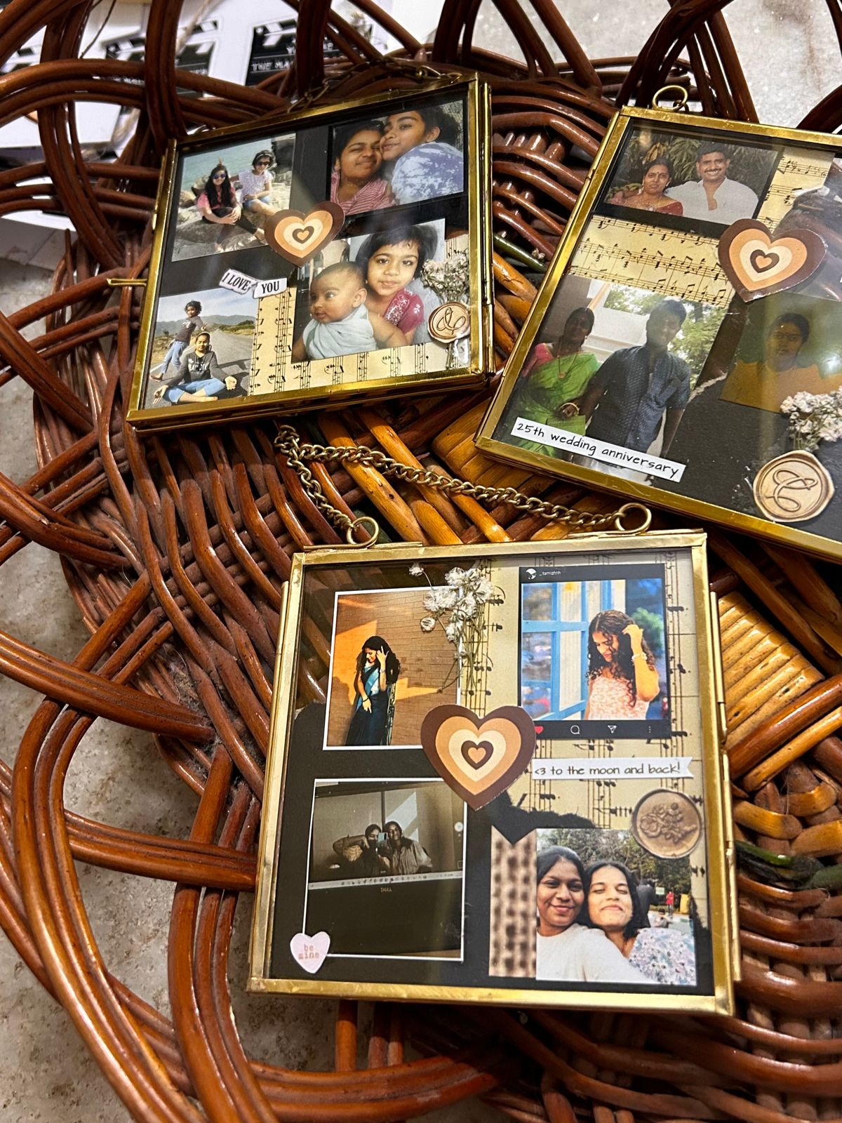 Aesthetic vintage frame
