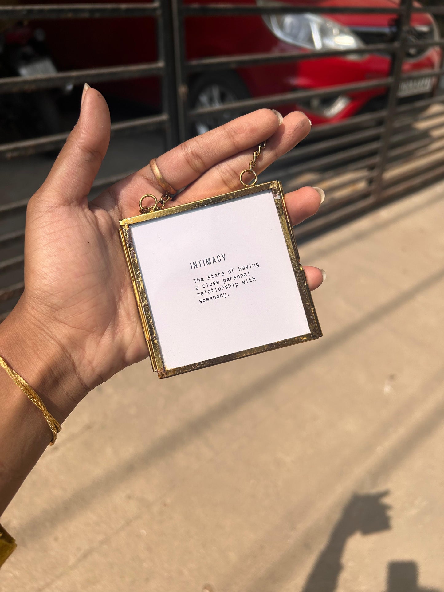 Double side Vintage hanging frame