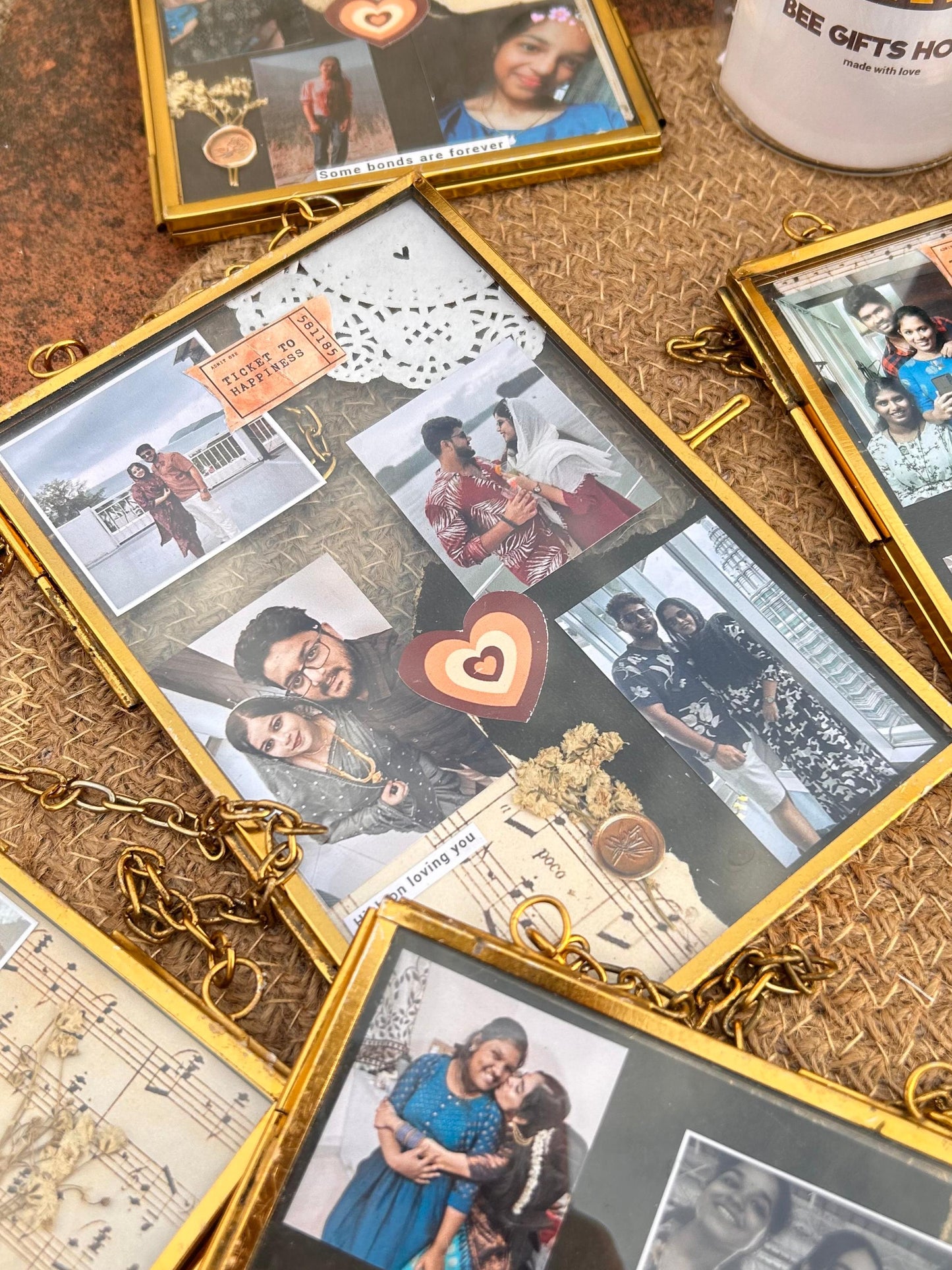 Aesthetic vintage frame