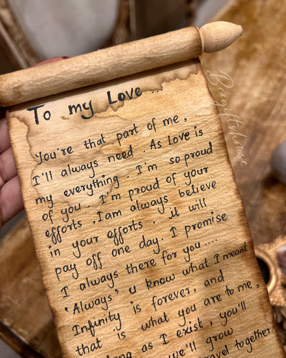 Historical letter from the past