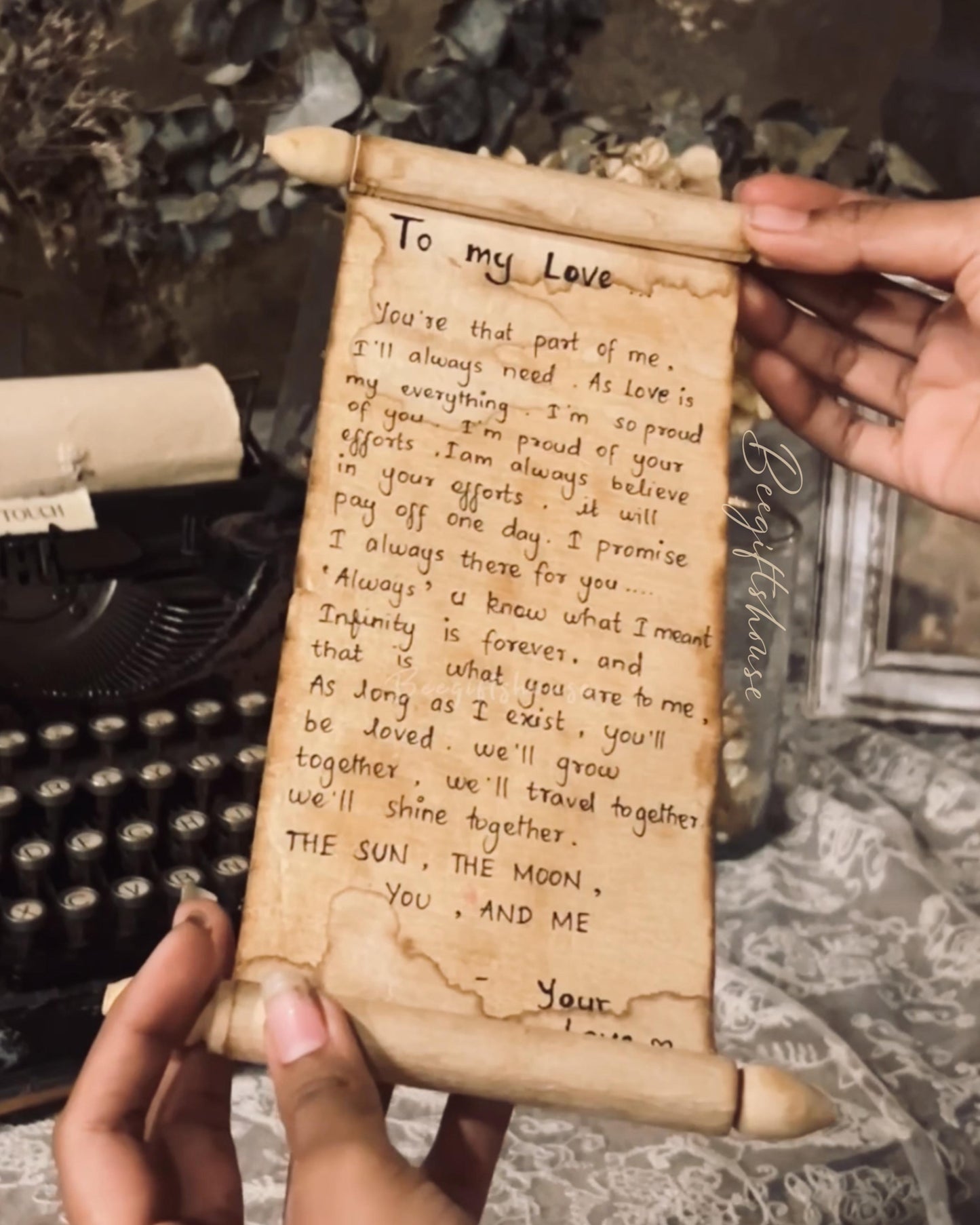 Historical letter from the past