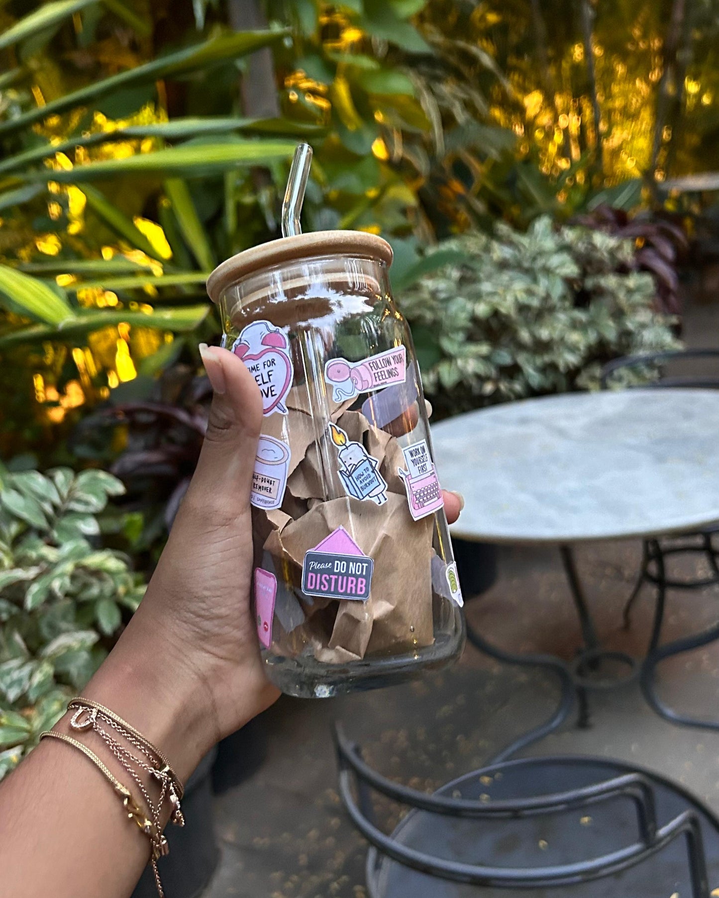 Self love coffee jar