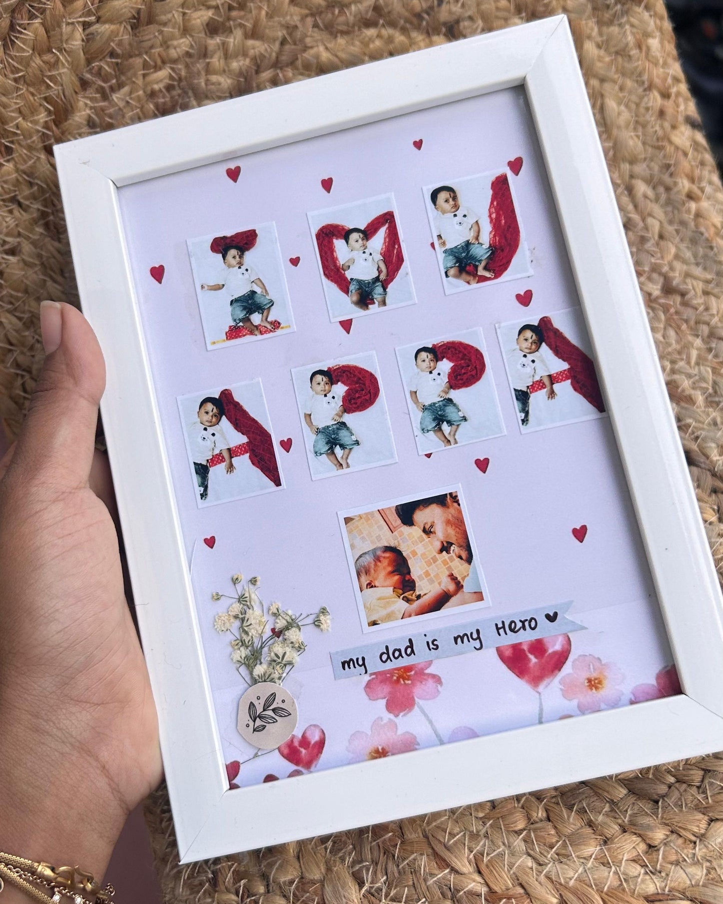 Father love classy frame