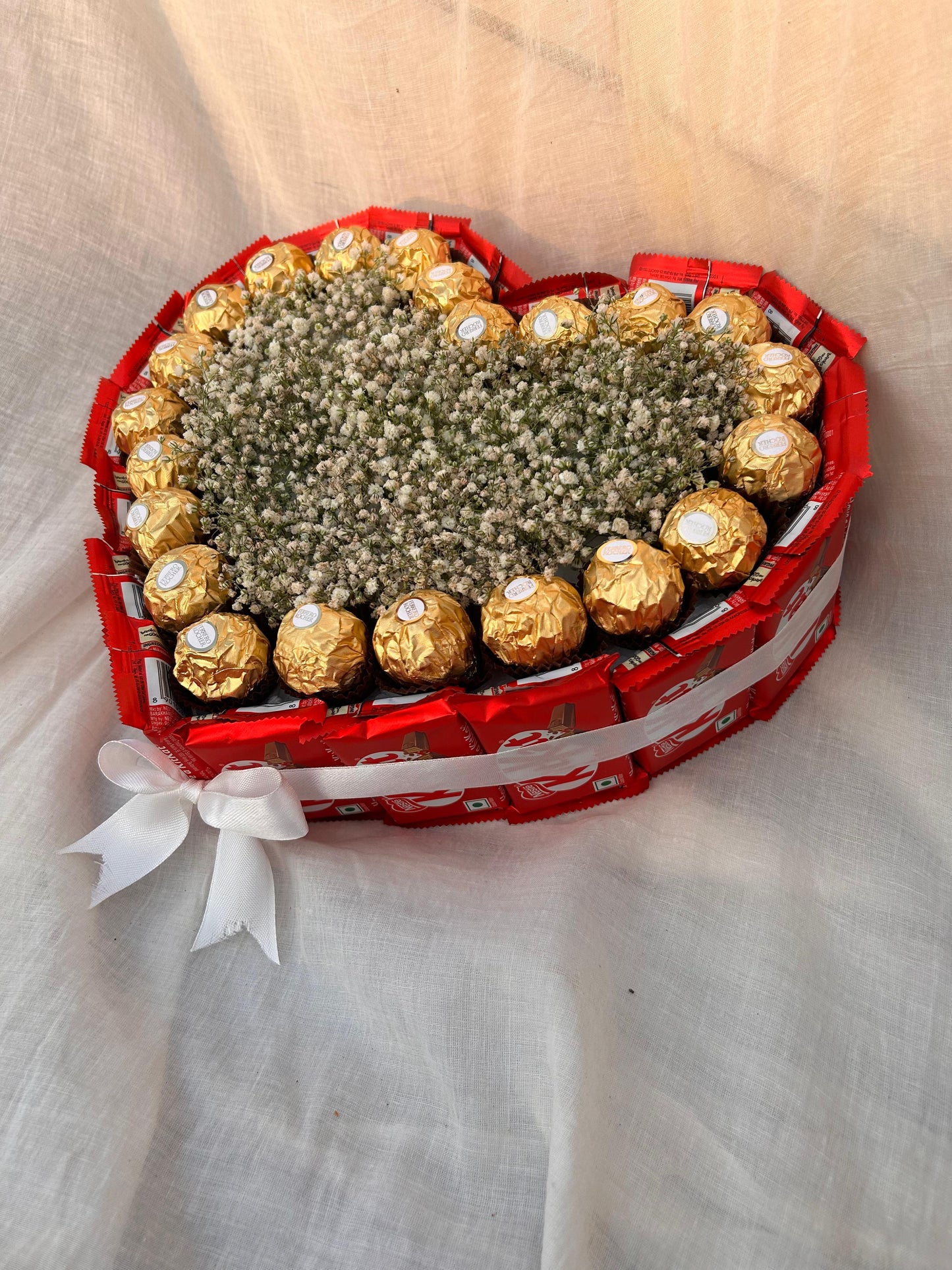 Heart chocolate bouquet
