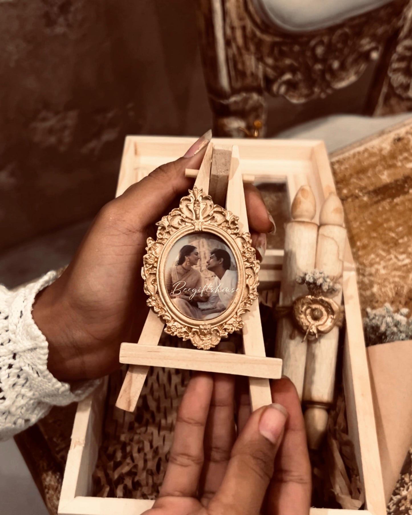 Historical antique theme box