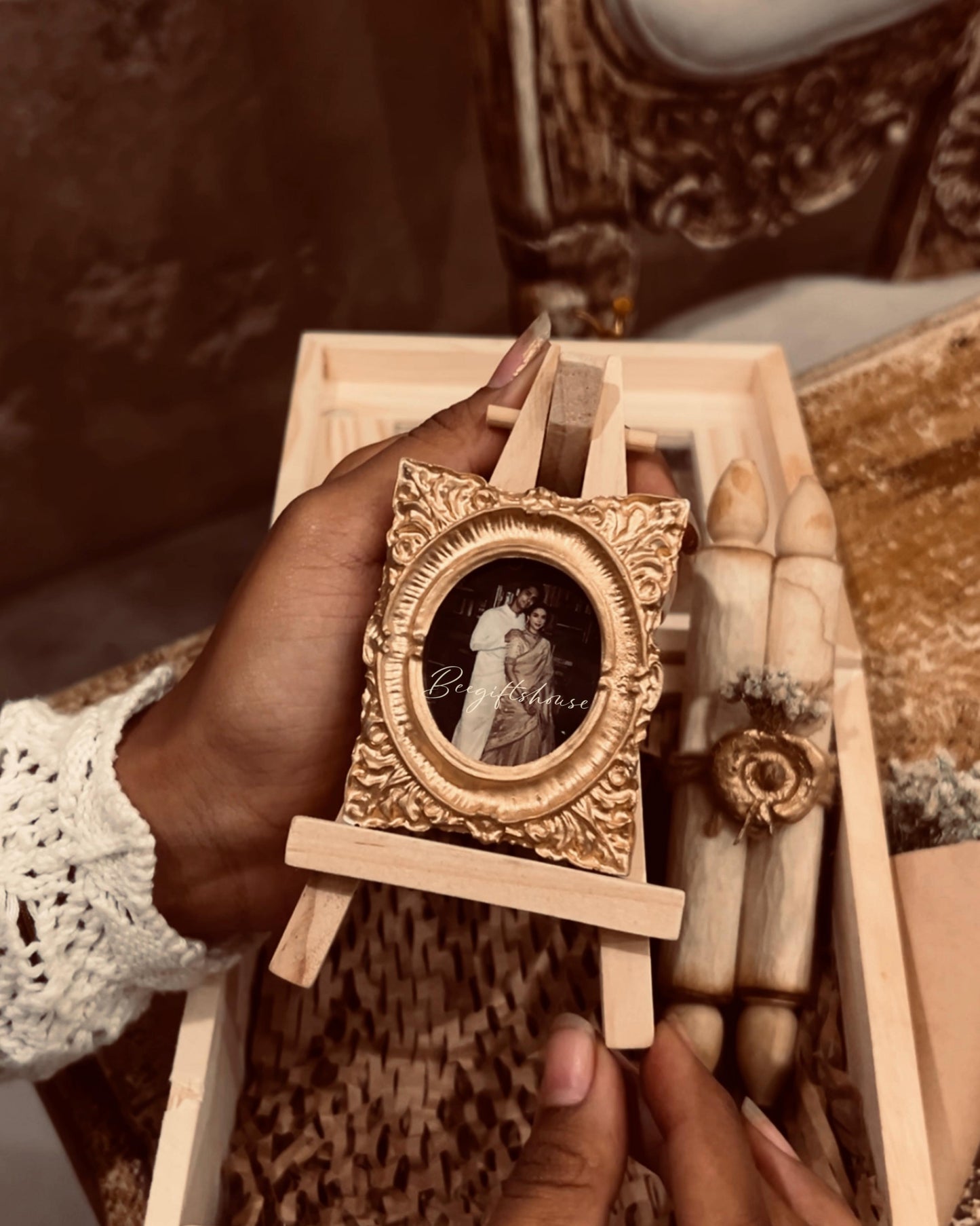 Historical antique theme box