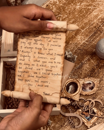 Historical antique theme box