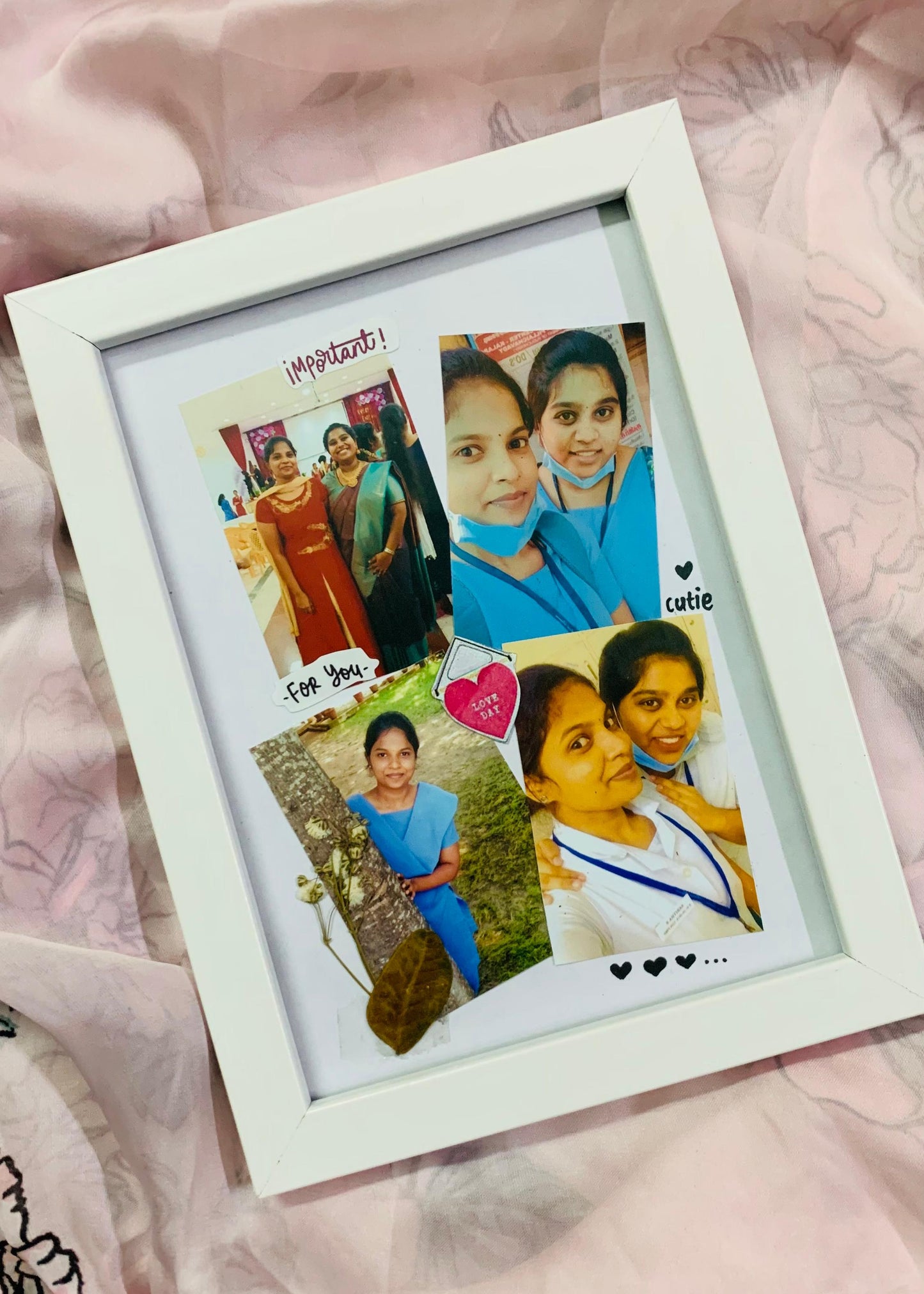 white Collage Frame