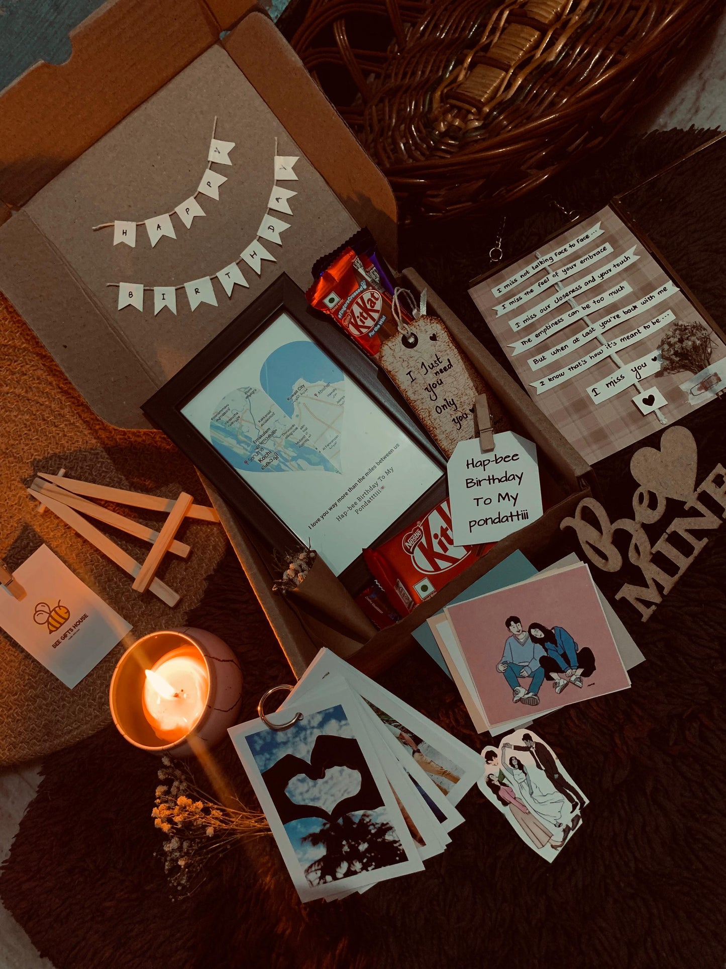 Mini aesthetic theme hamper