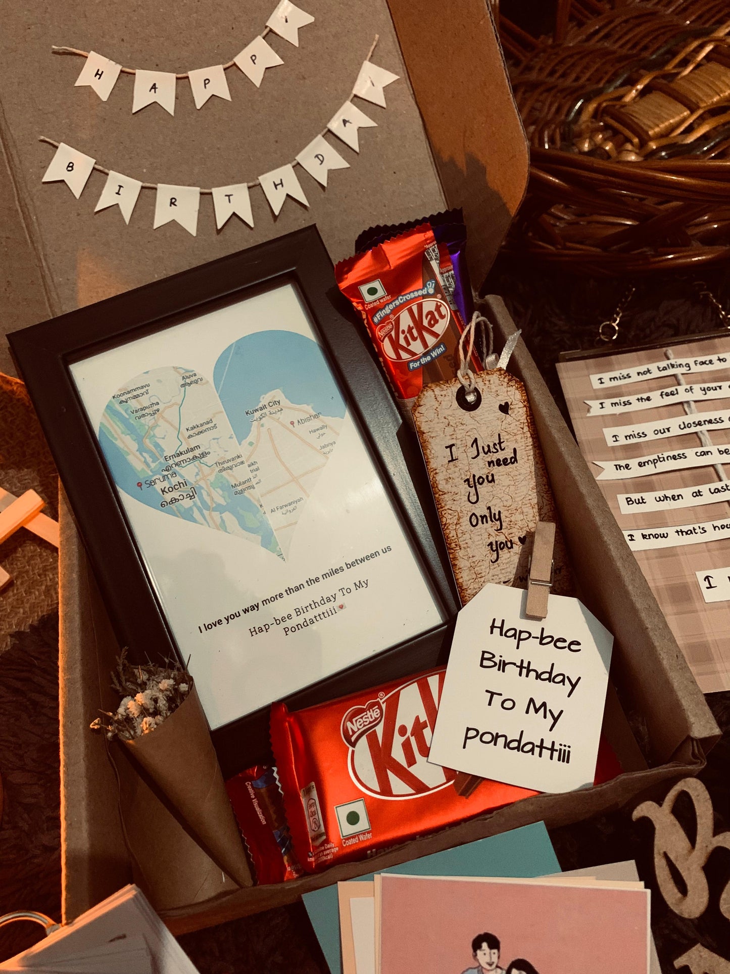 Mini aesthetic theme hamper