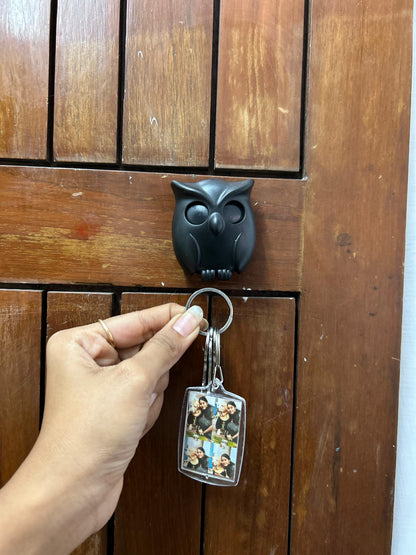 Owl keychain holder