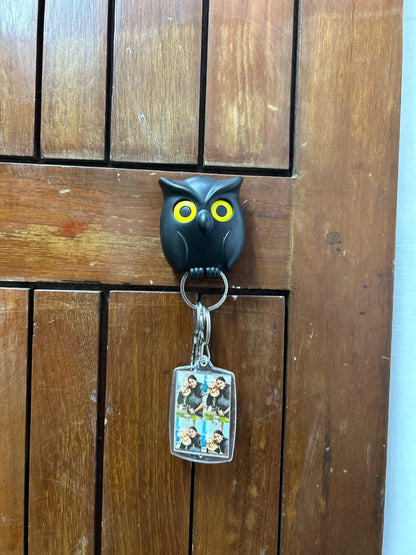 Owl keychain holder