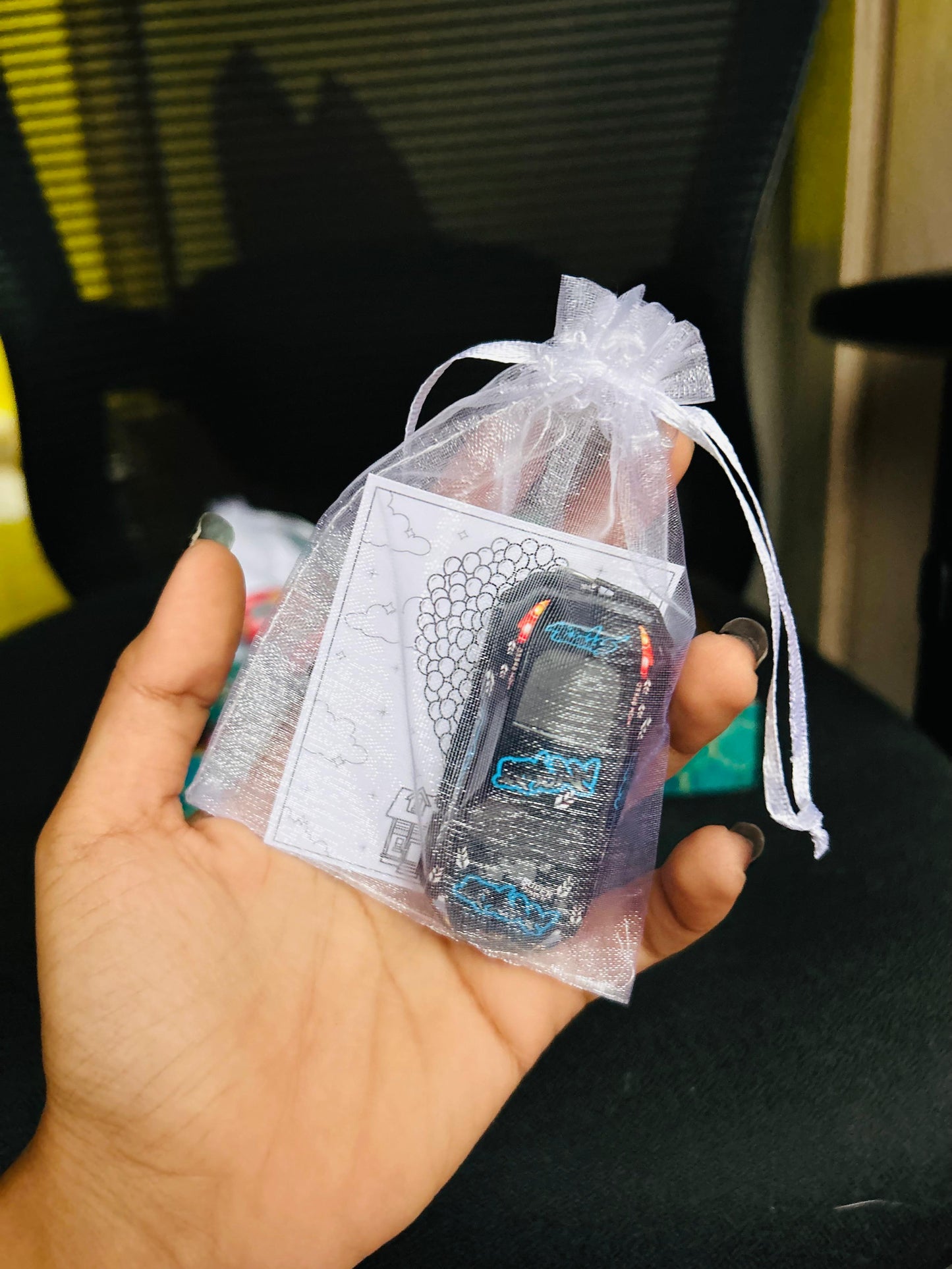 Car keychain( for kids hamper)