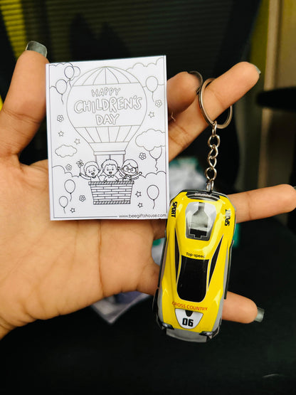 Car keychain( for kids hamper)